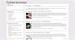 Desktop Screenshot of cyberaccess.fr
