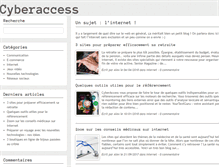 Tablet Screenshot of cyberaccess.fr